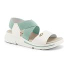 Sandália Feminina Comfortflex Verde Água / Off White 2268404