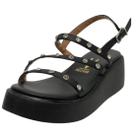 Sandalia Feminina Conforto Anabela Media Brilho Moda Vizzano Sandalia Feminina Conforto Anabela Media Brilho Moda Vizzano