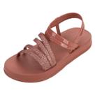 Sandália Feminina Conforto Flat Moderna Brilho Flare Zaxy Sandália Feminina Conforto Flat Moderna Brilho Flare Zaxy