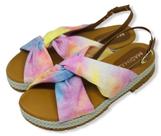 Sandália Feminina Conforto Tie Dye