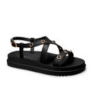 Sandalia feminina dakota papete conforto leve macia spiker