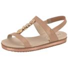Sandalia Feminina Detalhes Pedras Leve Confortavel Beira Rio