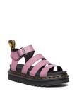 Sandália feminina Dr. Martens Blaire Athena, roxa suave, tamanho 11 Sandália feminina Dr. Martens Blaire Athena, roxa suave, tamanho 11