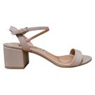 sandália feminina estilo casual vizzano salto medio