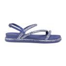 Sandalia Feminina Estilosa Com Strass Luxo