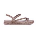 Sandalia Feminina Estilosa Com Strass Luxo