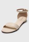 Sandália feminina flat calcanhar fechado beira rio 8263.980