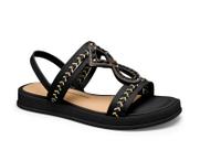 Sandália Feminina Flat Papete Dakota Calce Fácil Leve Casual Y7971 Sandália Feminina Flat Papete Dakota Calce Fácil Leve Casual Y7971