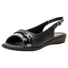 Sandália feminina flat piccadilly - 500349 Sandália feminina flat piccadilly - 500349