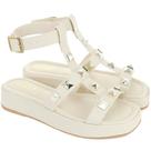 Sandália Feminina Flat Slide Flatform Estilo Moda Conforto OLZZY