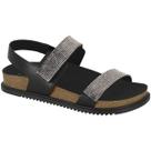 Sandália Feminina Flatform Beira Rio Strass 8523.104