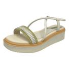 Sandália Feminina Flatform Texturizada Conforto Mississipi