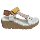 Sandália Feminina Flatform Tratorada Gorgurão Moleca 5536.101
