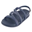 Sandalia Feminina Glitter Conforto Zaxy Shine 18889