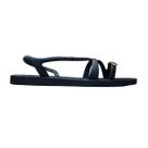 Sandalia Feminina Go Chic Ipanema Detalhe Dourado Conforto