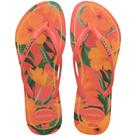 Sandália Feminina Havaianas Slim Tropical Fc Coral