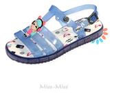 Sandália Feminina Infantil Flat Com Led Miss Miss Ref 20014