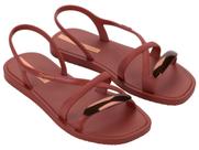 Sandália Feminina Ipanema Go Chic Vermelho/Laranja