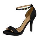 Sandalia Feminina Meia Pata Salto Alto Vizzano 6210.655