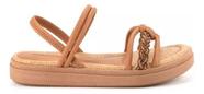 Sandália Feminina Mississipi Flatform Brilhante Q9922