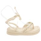 Sandália Feminina Mississipi ME172 - Off White