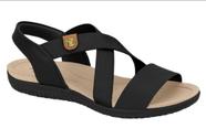 Sandália Feminina Modare 7125.249 Salto Baixo Elástico Original Ultra Conforto Esporão