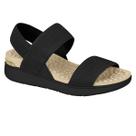 Sandalia Feminina Modare 7151.102 Flatform Plataforma Casual Leve