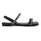 Sandalia Feminina Moleca 5462.111 Rasteira Bico Quadrado Leve Sandalia Feminina Moleca 5462.111 Rasteira Bico Quadrado Leve