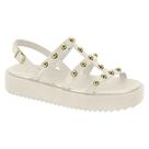 Sandália Feminina Moleca Flatform Spikes Original 5489119