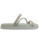 Sandália Feminina Moleca Papete Glitter 5469.121 Flatform