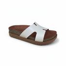 Sandália Feminina Moleca Plataforma Slide Confortável Moda e Estilo