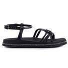 Sandália Feminina Moleca Preta - 5509 Sandália Feminina Moleca Preta - 5509