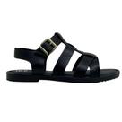 Sandalia Feminina Moleca Rasteira Classica Conforto 5555.201