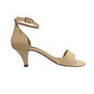 Sandália Feminina Nude Salto Fino Sandália Feminina Nude Salto Fino