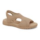Sandália feminina ortopédica comfortflex lycra papete Sandália feminina ortopédica comfortflex lycra papete