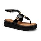Sandalia Feminina Papete Flat Mississipi Aplique Tachas Moda Casual Tornozelo Ref: Mf991