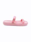 Sandália Feminina Papete Flatform PVC Macio