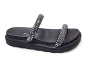 Sandália Feminina Papete Vizzano Strass Brilho 6459128 Sandália Feminina Papete Vizzano Strass Brilho 6459128