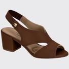 Sandália Feminina Peep Toe Confort Salto Grosso Médio Modare 7109.481.28630