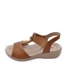 Sandália Feminina Piccadilly Anabela Fascite REF: 239033 NAPA-NAPA STRETCH