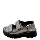 Sandália Feminina Piccadilly Maxxi Therapy REF: 249003 NAPA STRECH METALIZADA