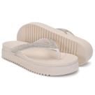 Sandália Feminina Plataforma com Strass Conforto e Estilo Casual