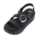 Sandalia Feminina Plataforma Média Confortavel Zaxy Flow Up
