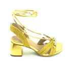 Sandália Feminina Ramony 8459/517 - Dourado Sandália Feminina Ramony 8459/517 - Dourado