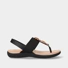 Sandália Feminina Rasteira Ortopedica Elastico Calce Fácil Modare 7125.247
