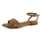 Sandália Feminina Rasteirinha Moda Verão Bico Folha Fino Dia a Dia Casual JCL STORE
