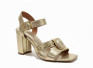 Sandalia feminina salto alto grosso alma shoes sbl010-040 - 38