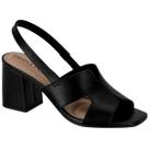 Sandália Feminina Salto Bloco Peep Toe Beira Rio 8436.231.9569