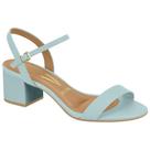 Sandália Feminina Salto Bloco Pelica Azul Sky Vizzano 6291.900 Sandália Feminina Salto Bloco Pelica Azul Sky Vizzano 6291.900