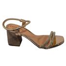 Sandália Feminina Salto Bloco Strass Beira Rio 8436.213